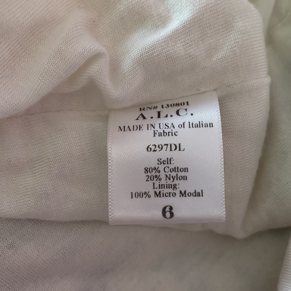 Off-White Lace Form Fitting Midi Dress Size 6 - Picture 7 of 7